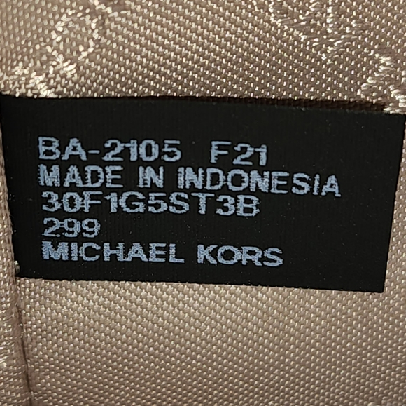 Michael Kors Sinclair Logo LG Tote Brown - Picture 6 of 8